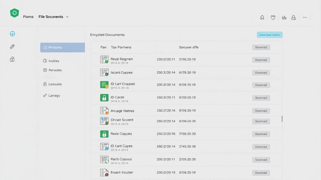 安全合規的集中建檔